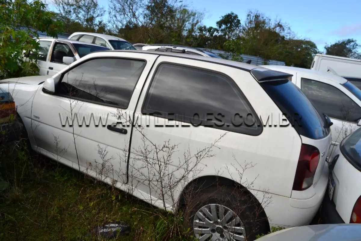 LOTE 007 - VW/GOL 1.0 GIV, Placa: IRN2756, UF: RS; Ano/Mod: 2010; Cor: Branca, RENAVAM: 274710773; Chassi: 9BWAA05W9BP071874; Motor: CCP246902.