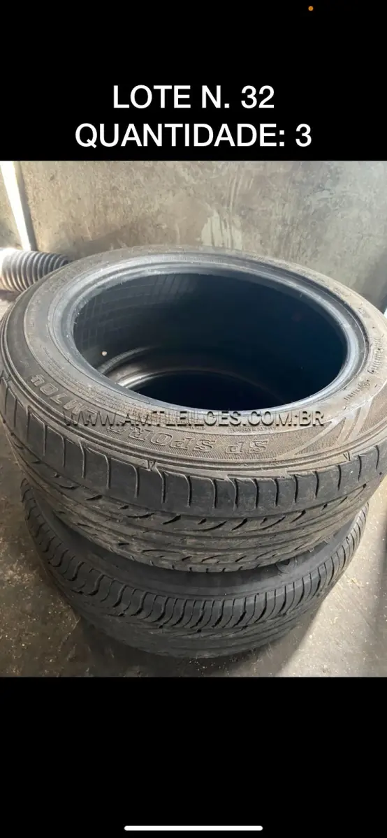 LOTE 032 - 03 PNEUS 205/55 R16