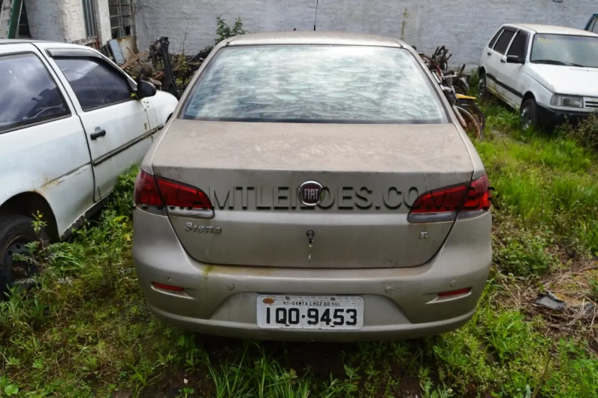 LOTE 006 - FIAT/SIENA EL FLEX, Placa: IQO9453, UF: RS; Ano/Mod: 2010; Cor: Bege, RENAVAM: 197612768; Chassi: 9BD17202LA3552442; Motor: 310ª10119373993.