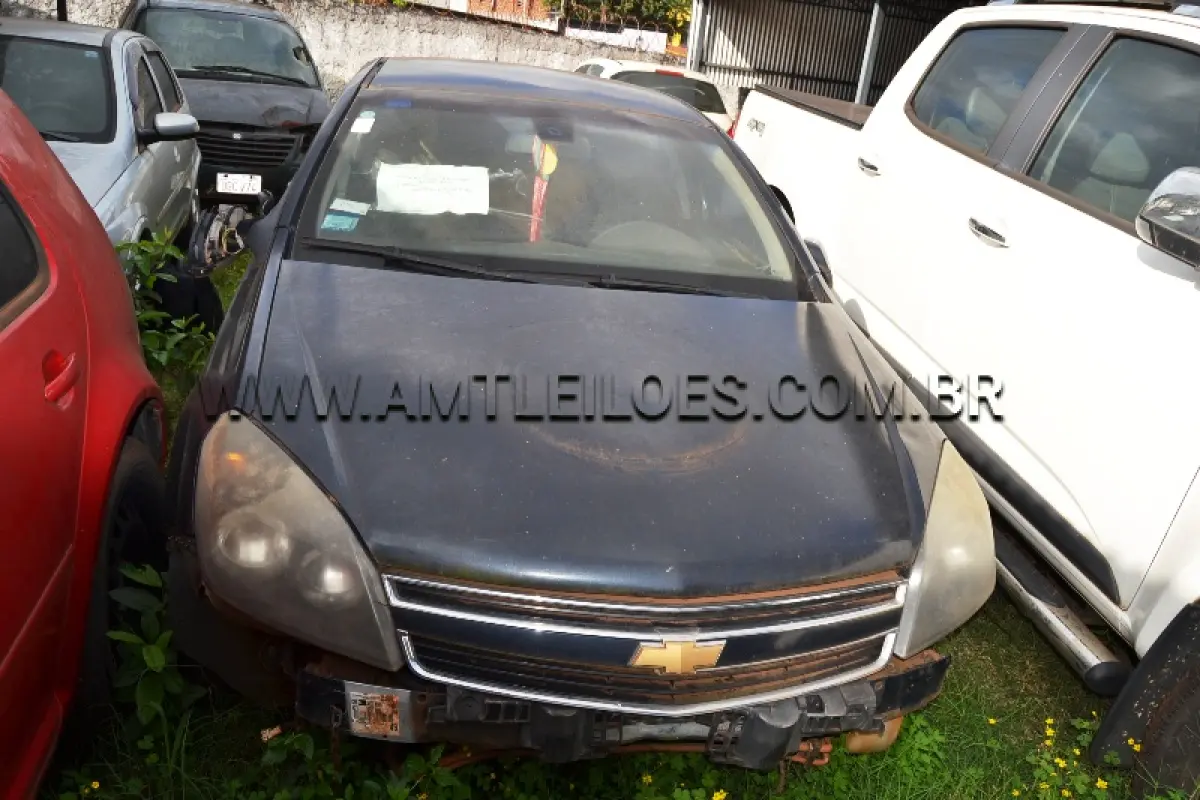 LOTE 005 - SUCATA - GM/VECTRA 2.0 GLS, Placa: IHZ496, UF:  ARGENTINA, Cor: Azul, Chassi: 9BGAL4840AB209125.