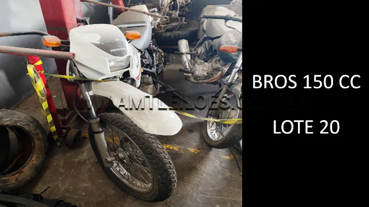 LOTE 020 - MARCA/MODELO: BROS 150 CC