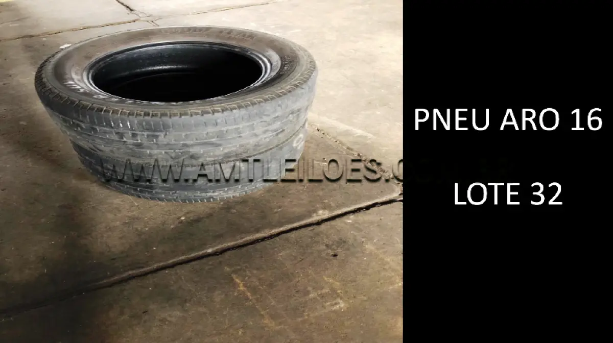 LOTE 032 - 40 UNIDADES DE PNEU ARO 16.