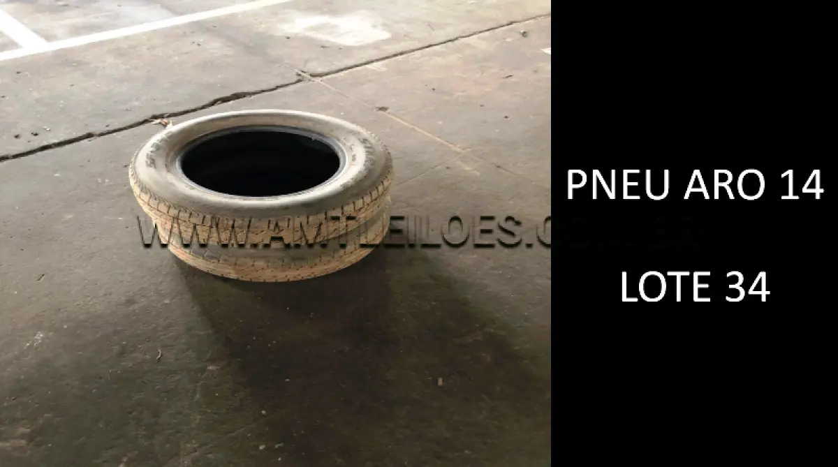 LOTE 034 - 08 UNIDADES PNEU ARO 14