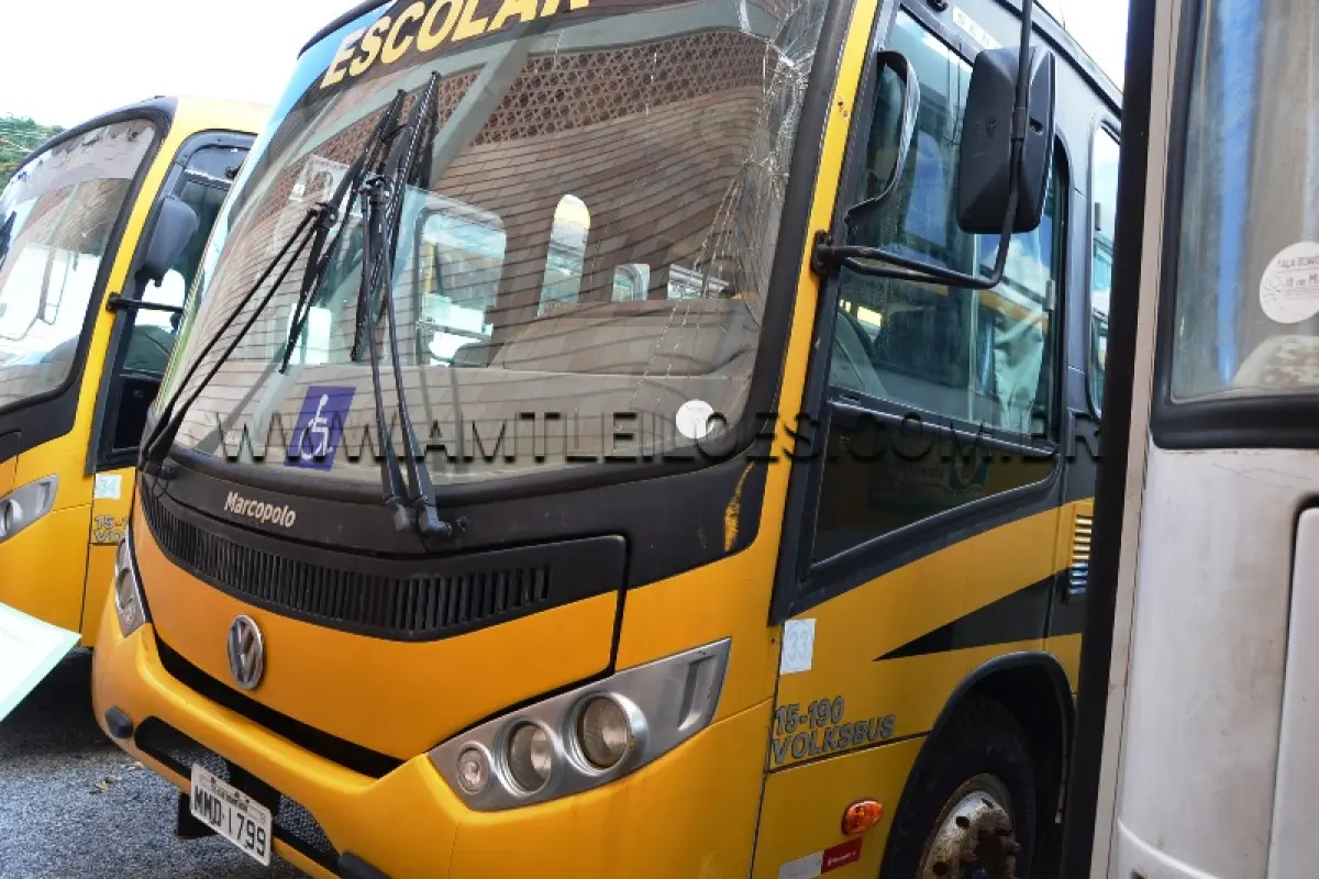 LOTE 003 - MARCA/MODELO: ÔNIBUS ESCOLAR VW/ 15.190 - Ano /modelo: 2011/2012