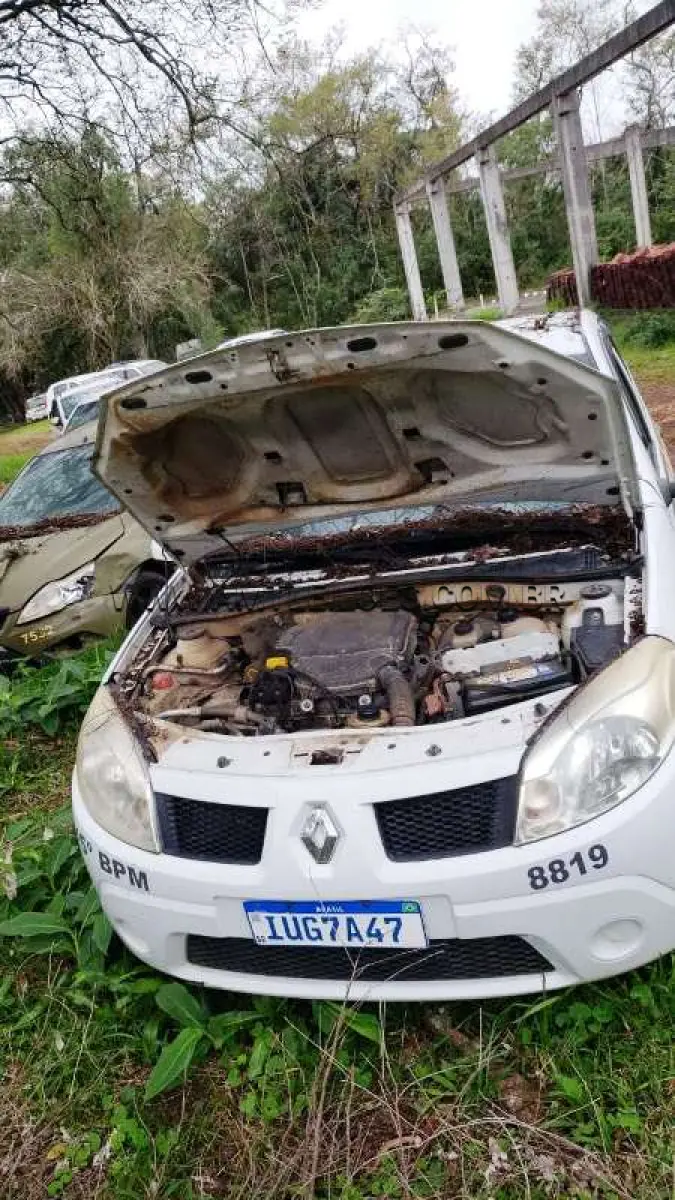 LOTE 013 - RENAULT/SANDERO EXP 16HP, ANO/MODELO: 2013/2013