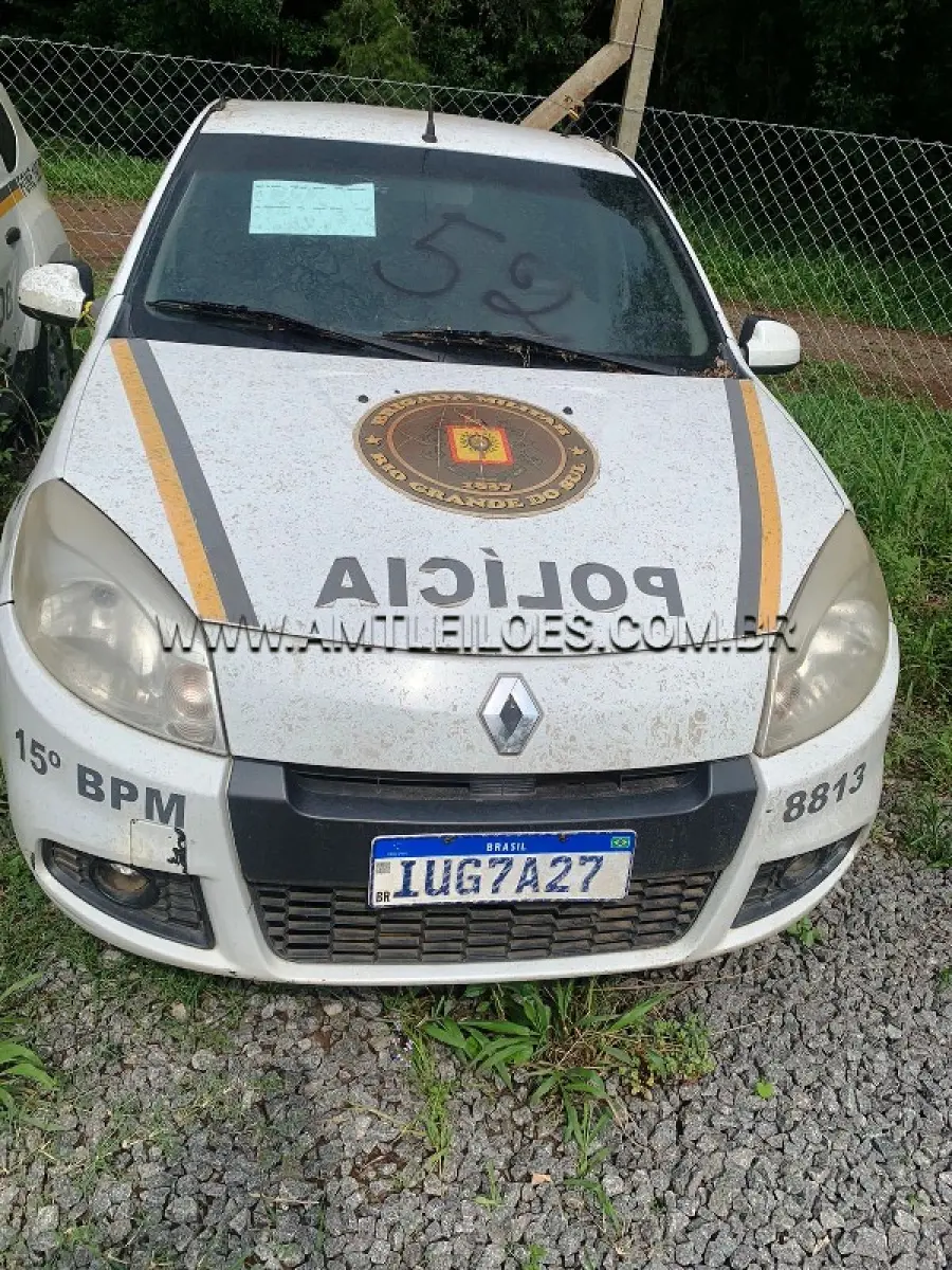 LOTE 014 - RENAULT/SANDERO EXP 16HP, ANO/MODELO: 2013/2013
