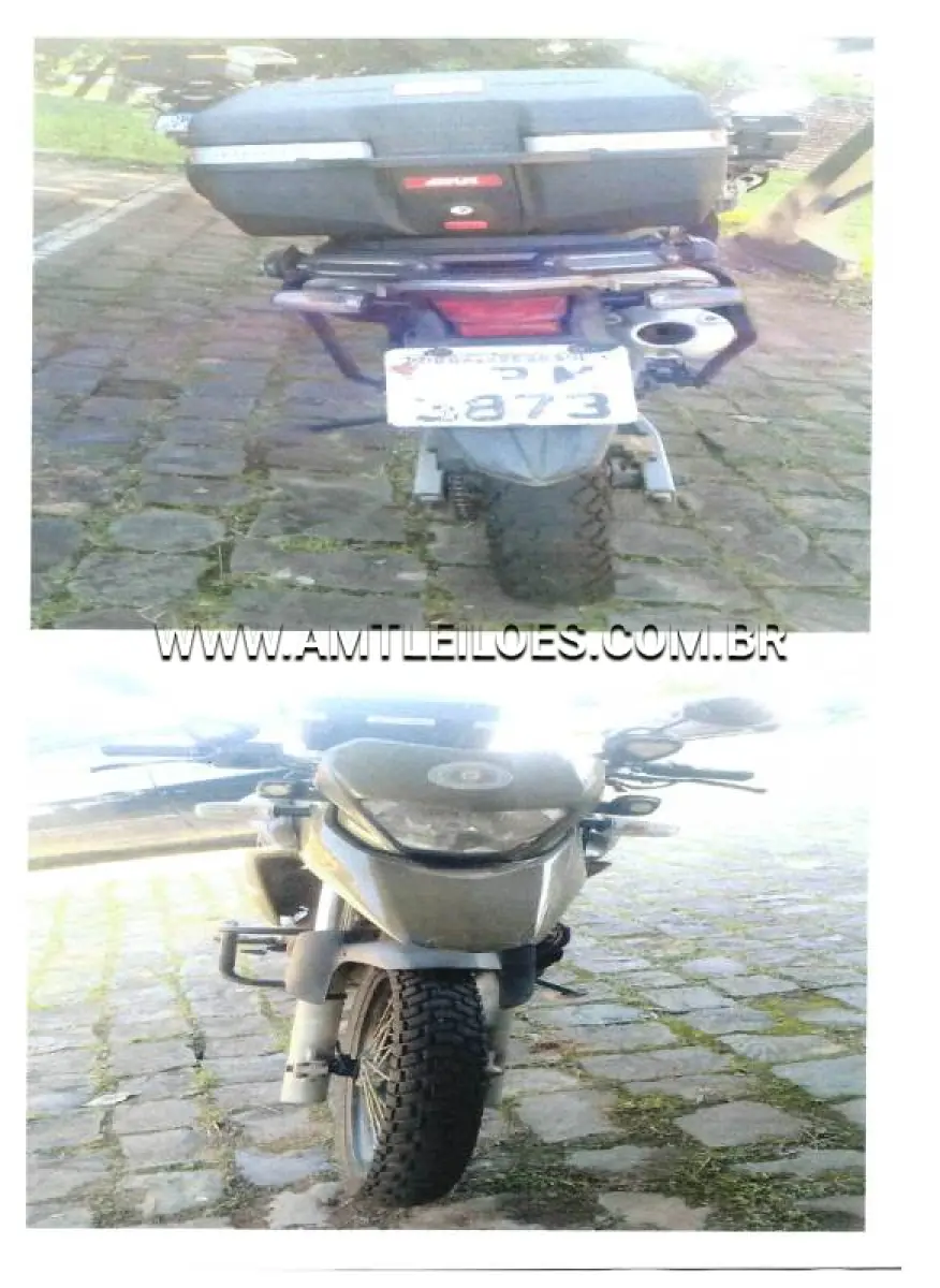 LOTE 066 - HONDA/XRE 300, ANO/MODELO: 2012/2012