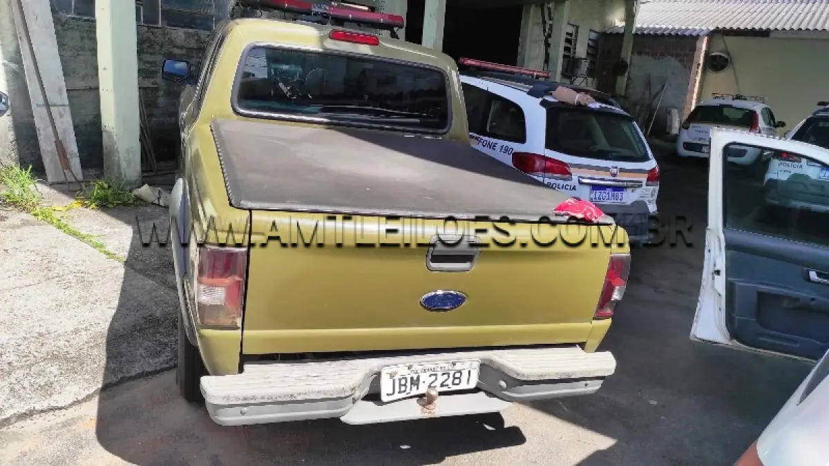 LOTE 075 - I/FORD RANGER XLS 12A, ANO/MODELO: 2008/2008
