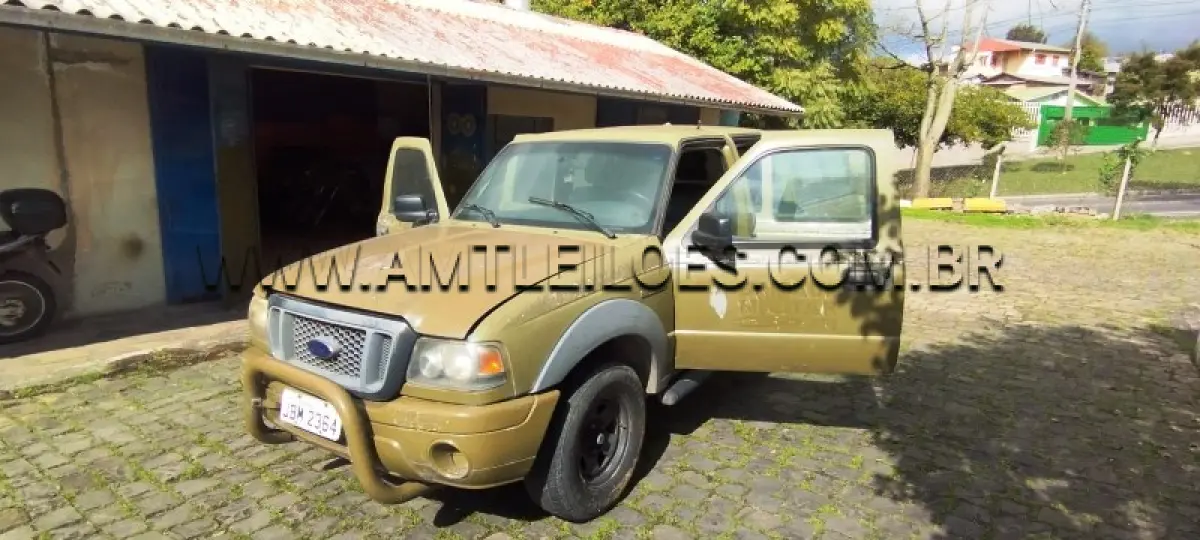 LOTE 034 - I/FORD RANGER XLS 12A, ANO/MODELO: 2008/2008