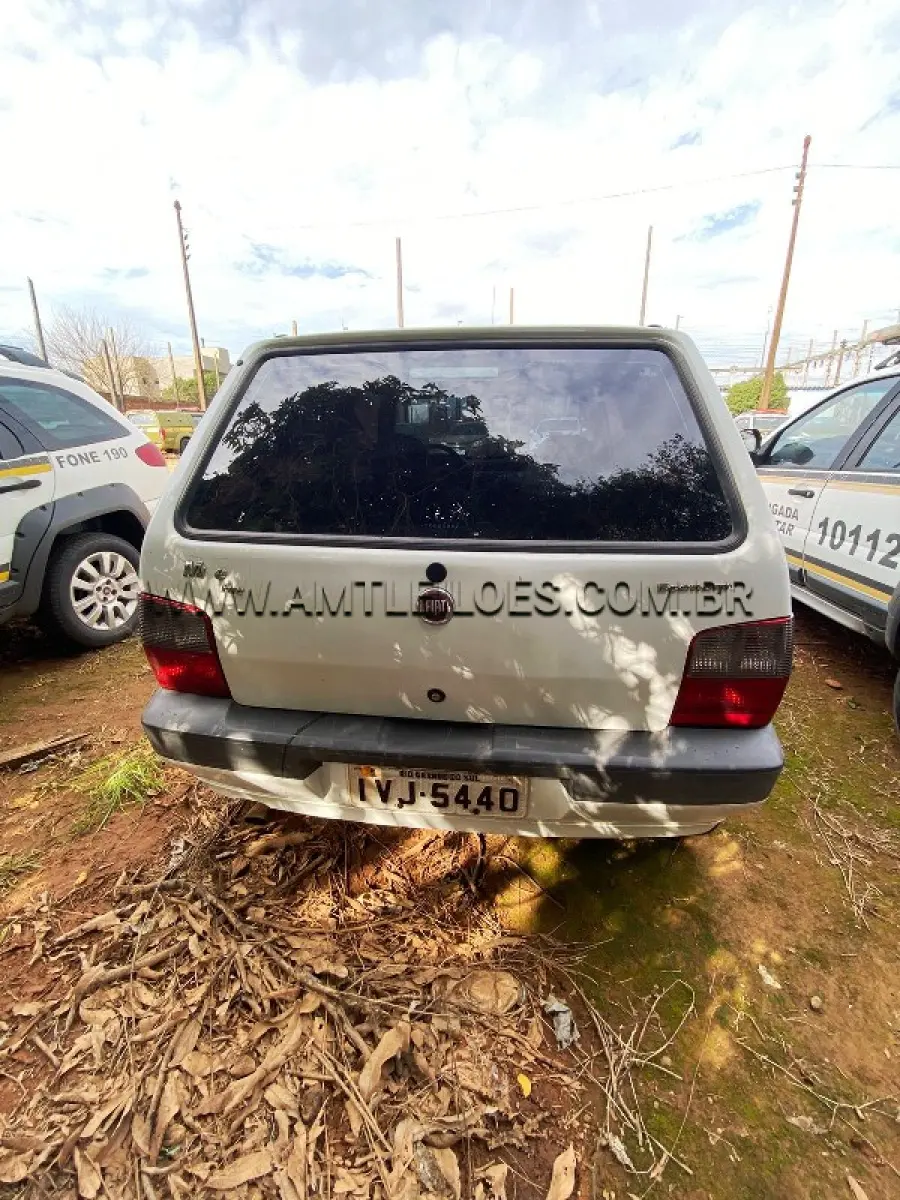 LOTE 024 - FIAT/UNO MILLE ECONOMY, ANO/MODELO: 2013/2013