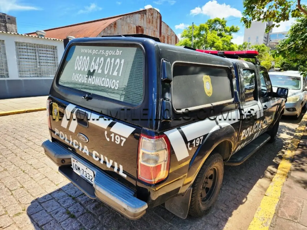 LOTE 084 - I/FORD RANGER XL 13P, ANO/MODELO: 2009/2010