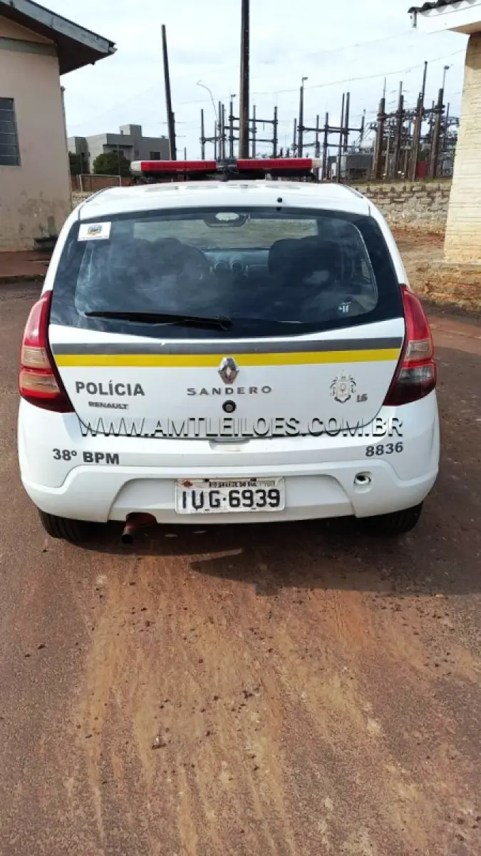 LOTE 031 - RENAULT/SANDERO EXP 16HP, ANO/MODELO: 2013/2013