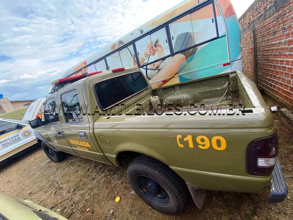 LOTE 028 - I/FORD RANGER XLS 12A, ANO/MODELO: 2008/2008