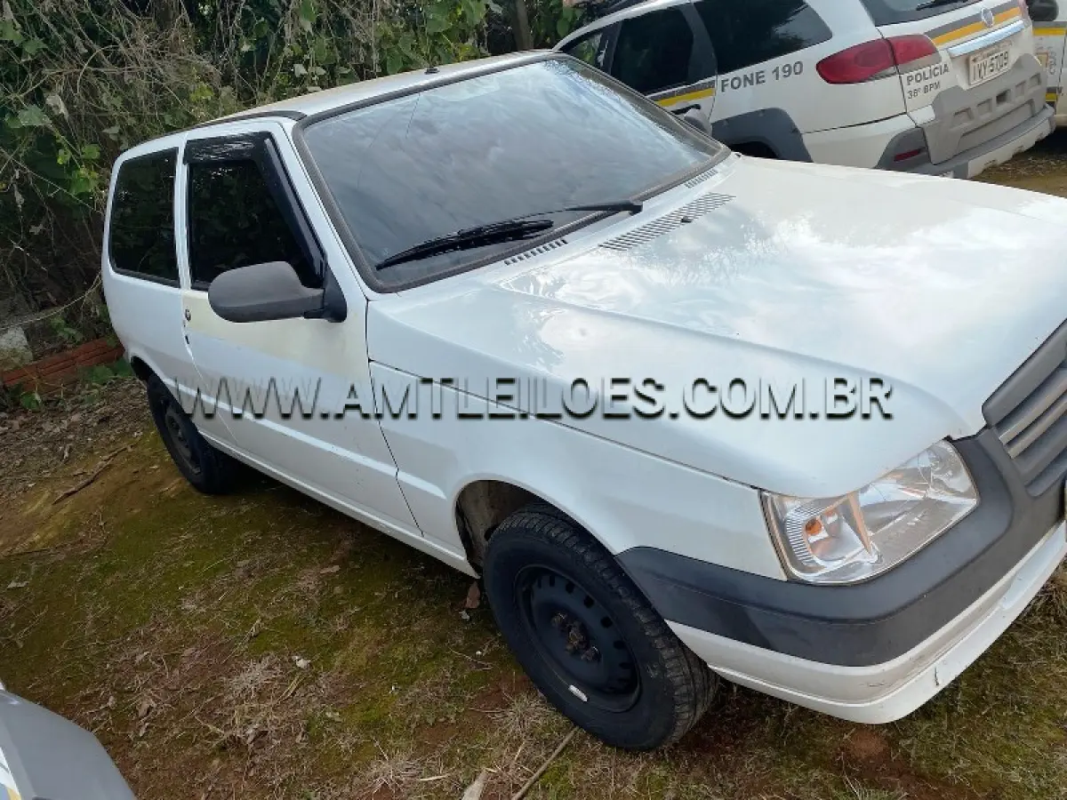 LOTE 024 - FIAT/UNO MILLE ECONOMY, ANO/MODELO: 2013/2013