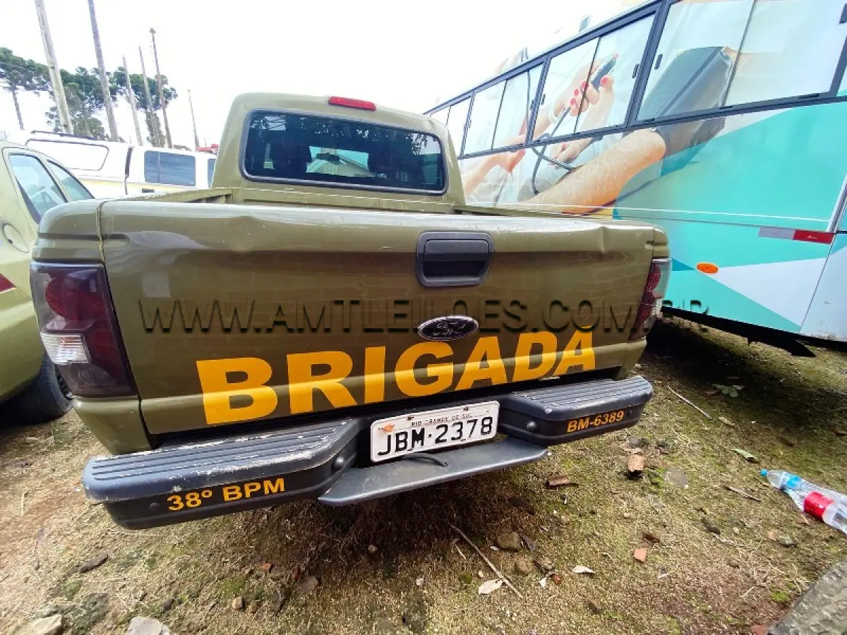 LOTE 028 - I/FORD RANGER XLS 12A, ANO/MODELO: 2008/2008