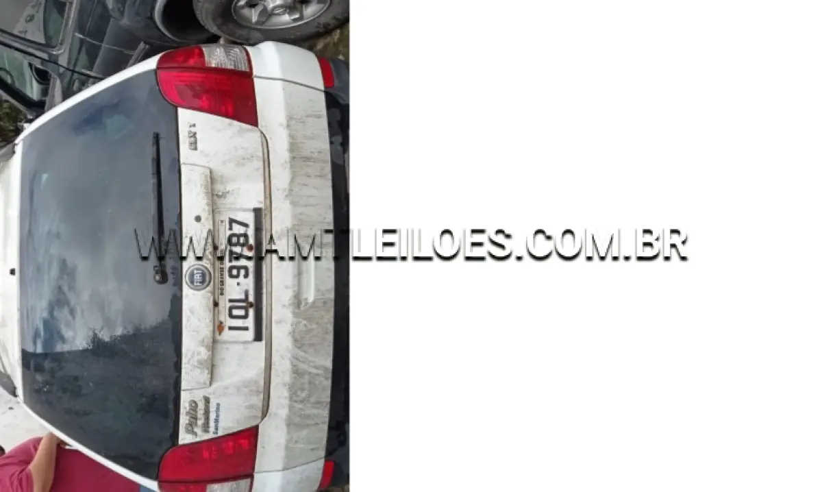 LOTE 102 - FIAT/PALIO WEEK ELX FLEX, ANO/MODELO: 2007/2008