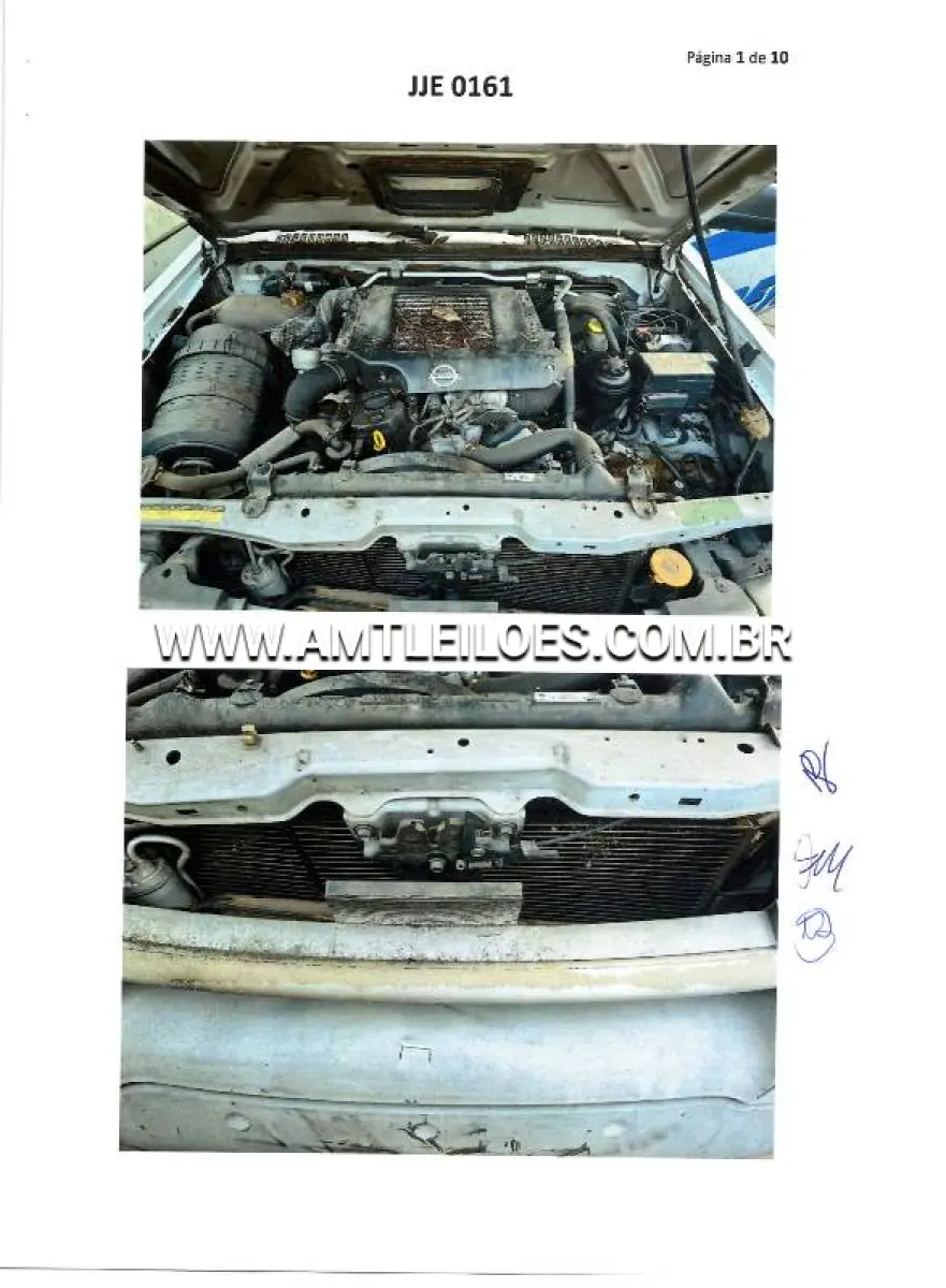 LOTE 157 - NISSAN/FRONTIER 4X4 XE, ANO/MODELO: 2007/2007