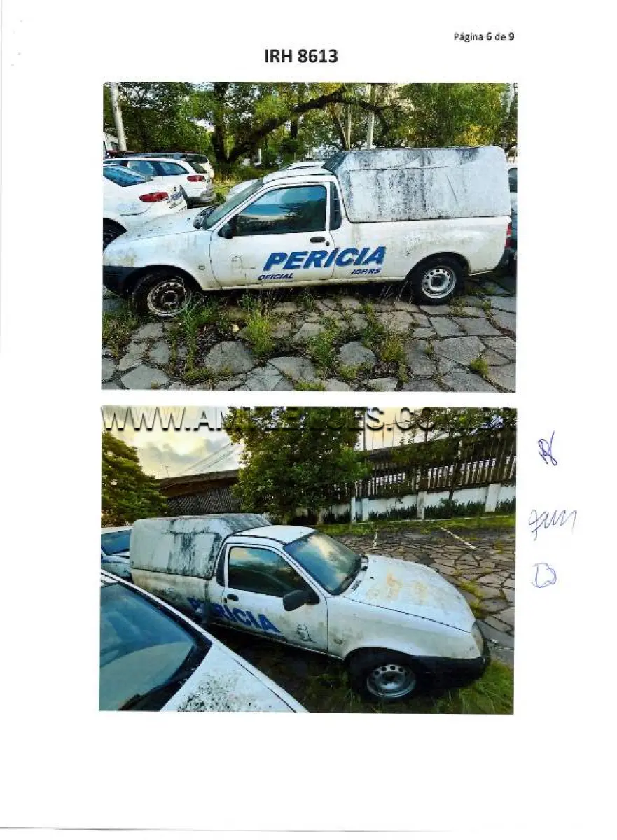 LOTE 150 - FORD/COURIER L 1.6 FLEX, ANO/MODELO: 2010/2011