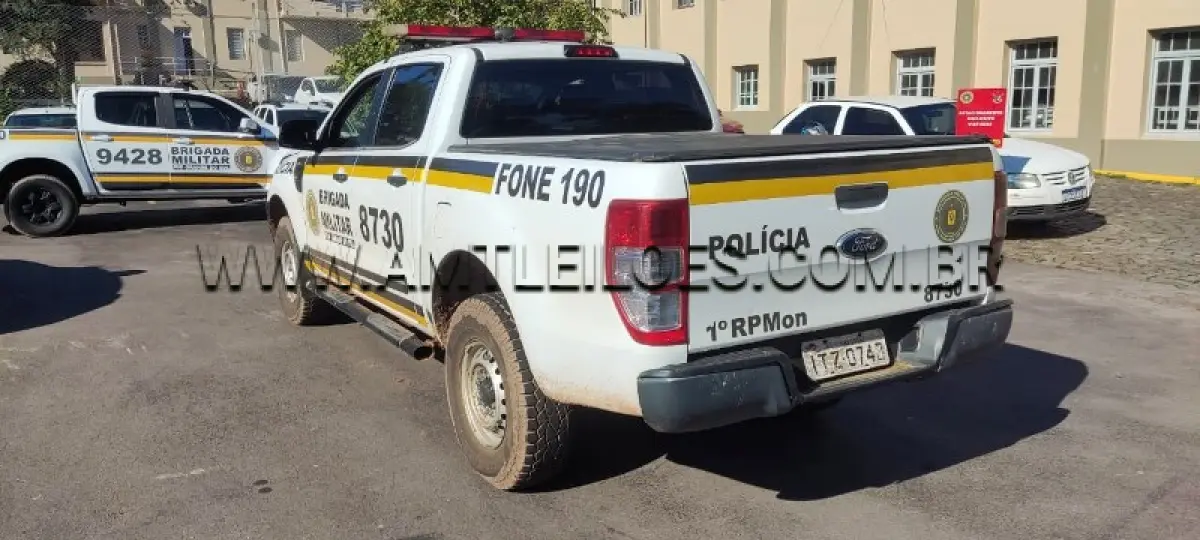 LOTE 161 - I/FORD RANGER XL CD4 22, ANO/MODELO: 2012/2013