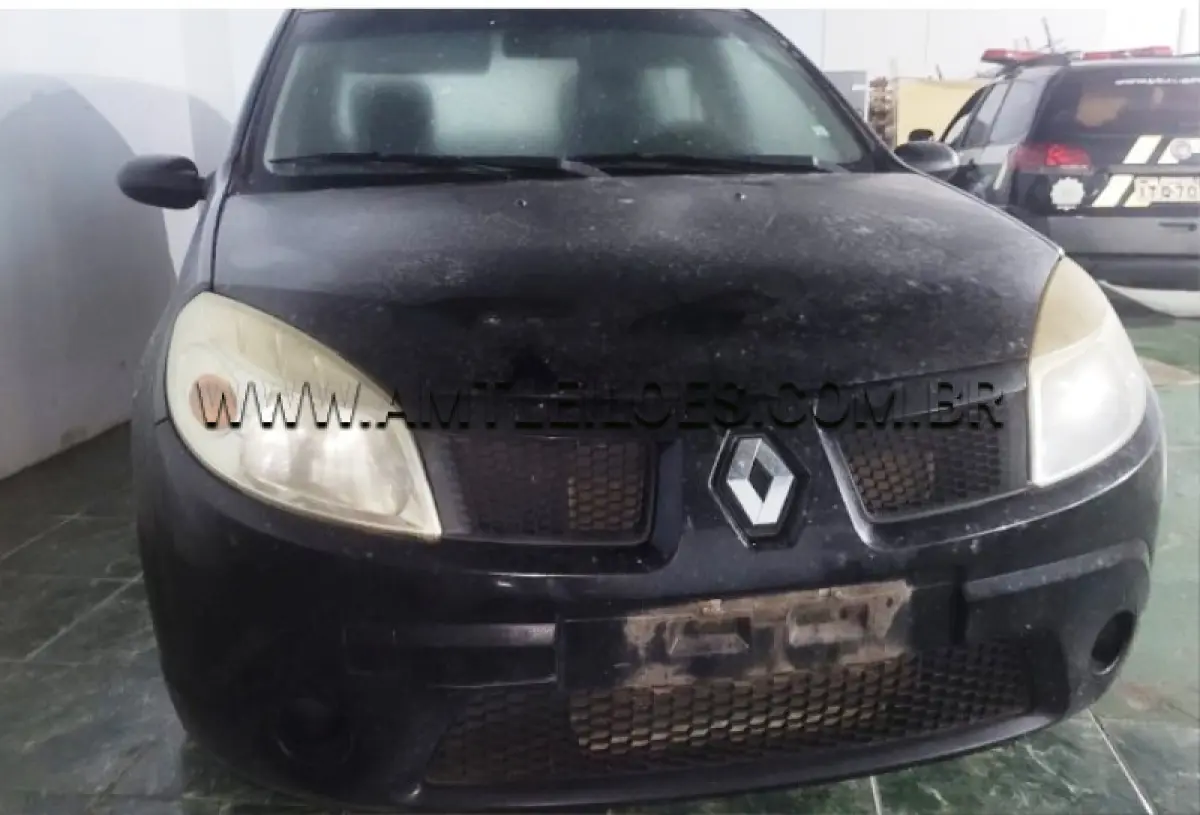 LOTE 202 - RENAULT/SANDERO EXP 16, ANO/MODELO: 2008/2008