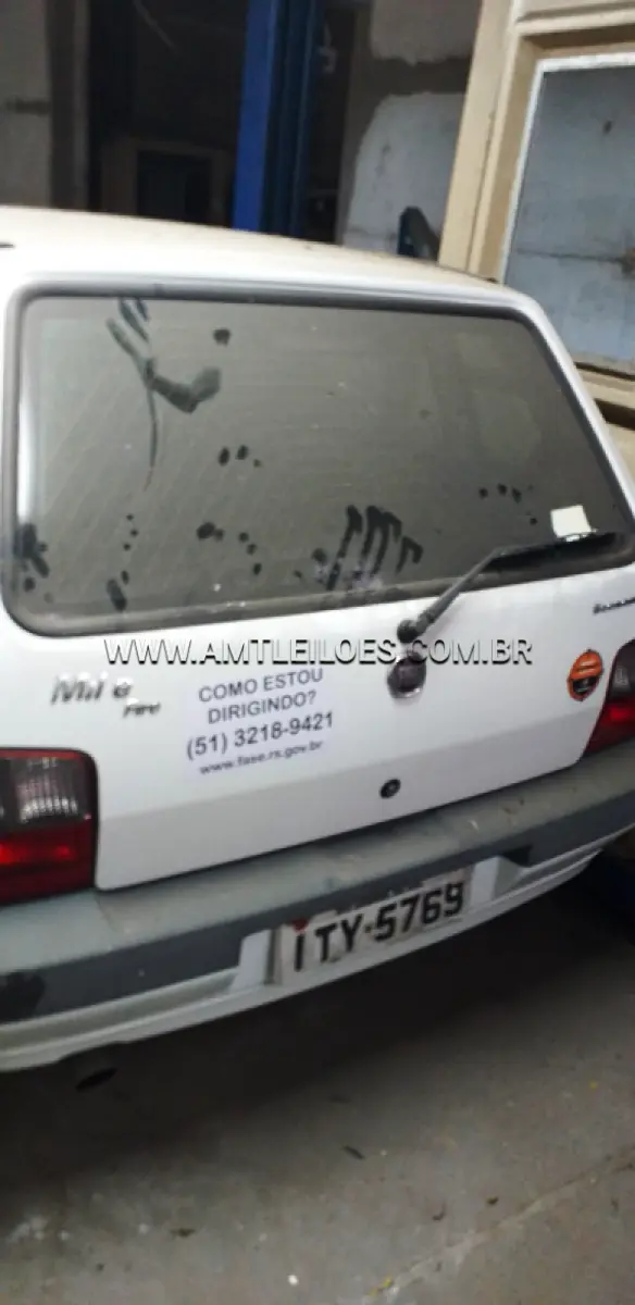 LOTE 144 - FIAT/UNO MILLE ECONOMY, ANO/MODELO: 2012/2013