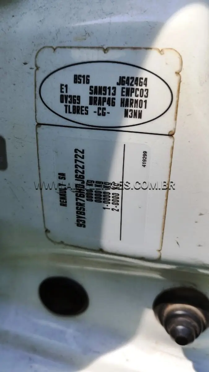 LOTE 132 - RENAULT/SANDERO EXP 16HP, ANO/MODELO: 2013/2013