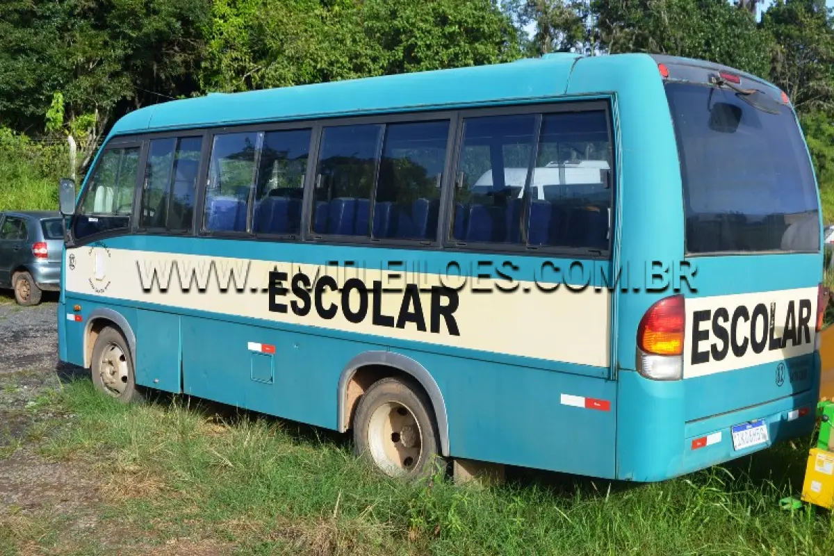 LOTE 025 - ONIBUS MARCOPOLO/ VOLARE LOTAÇÃO 24P/131CV, PLACA: IKO 6759,  DIESEL, ANO/MODELO: 2002/2002.
