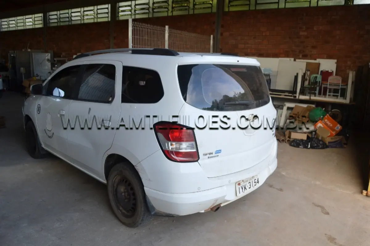 LOTE 026 - CHEV/SPIN 1.8L AT LTZ, PLACA: IYK 3154, FLEX, ANO/MODELO: 2018/2018.