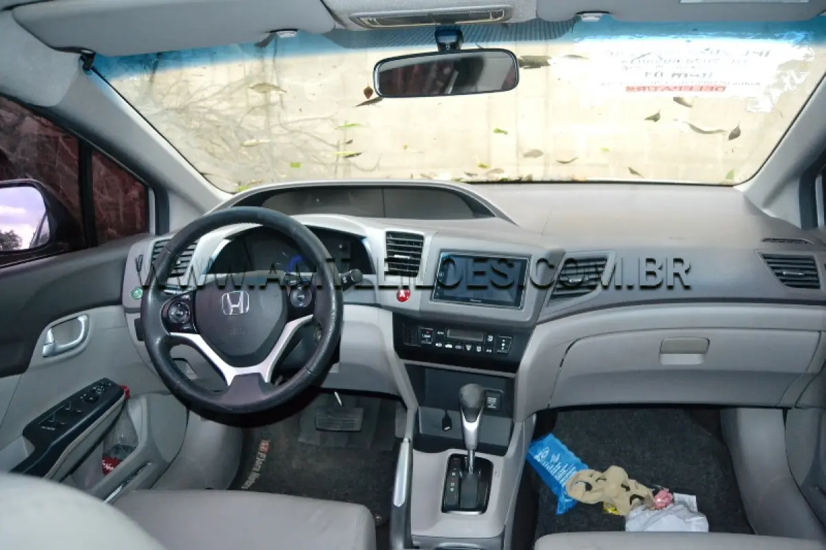 LOTE 006 - HONDA / CIVIC LXL /  PLACA: FEQ0D26 /ANO: 2012