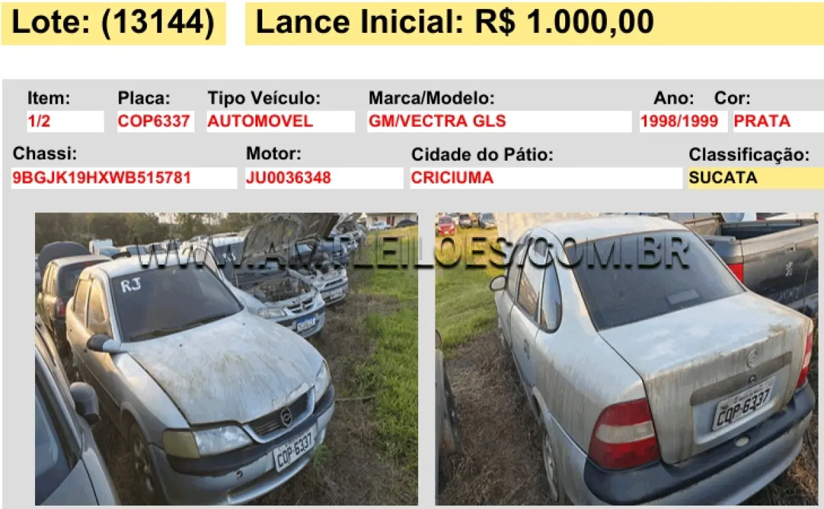 LOTE 13144